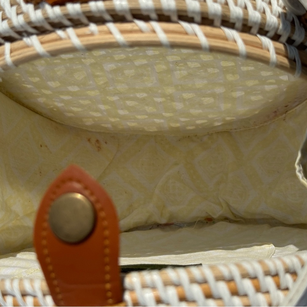 Anthropologie Wicker Purse - Picture 2 of 10